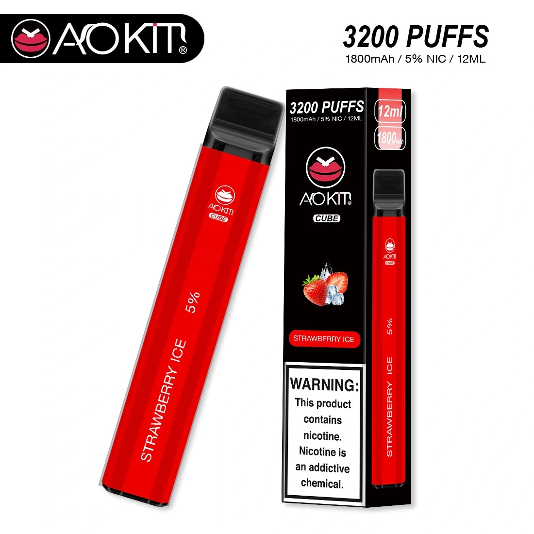 Aokit Cube 3200 Puffs Vape Wholesale (6)