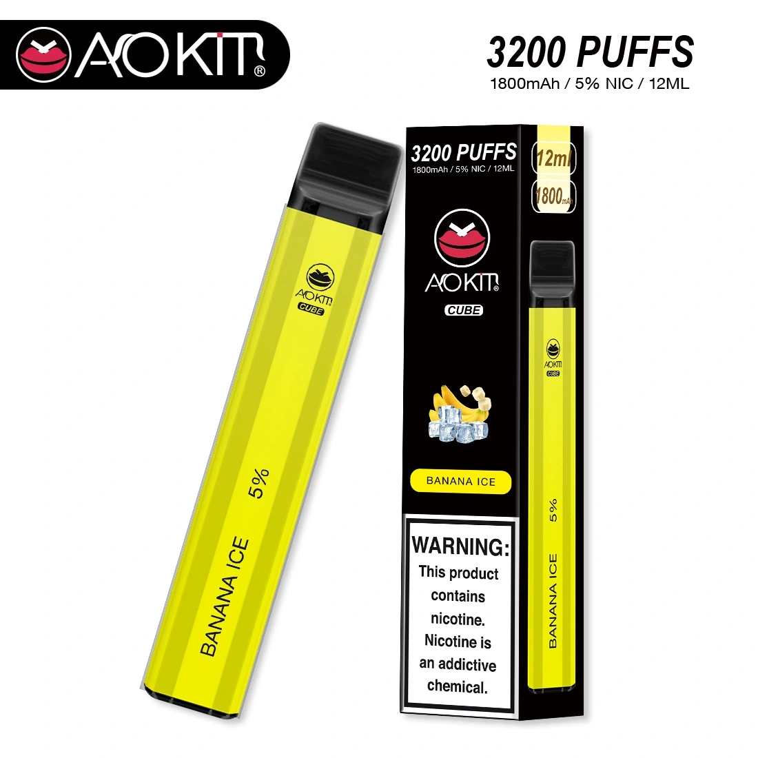 Aokit Cube 3200 Puffs Vape Wholesale (8)