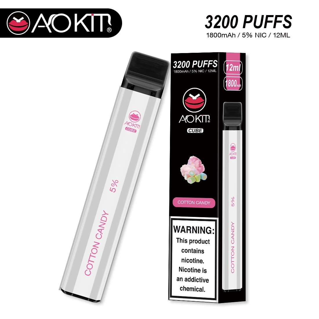 Aokit Cube 3200 Puffs Vape Wholesale (9)