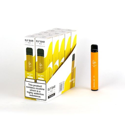 ELF BAR 600 Puffs Vape Desechable Mayorista red bull ice