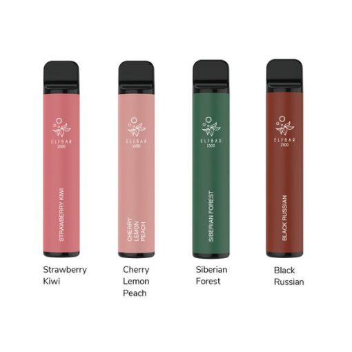 Elf Bar 1500 Vape desechable al por mayor 4 Flaovrs