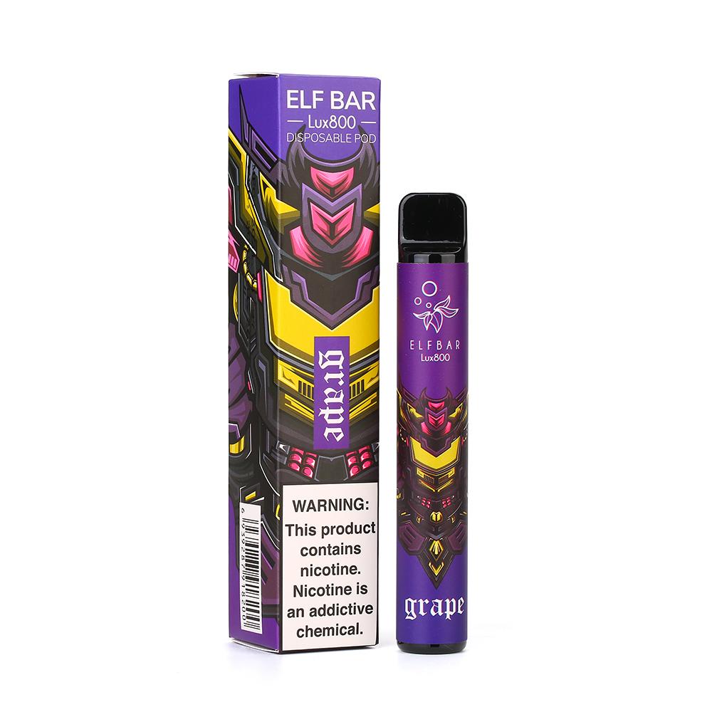 Elf bar 1500 puffs disposable vape grape