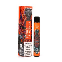 Elf bar 1500 puffs vape desechable fresa plátano