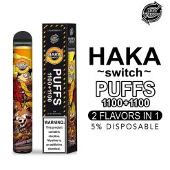 Haka Switch Dual Flavor 2200 Puff Disposable Vape Wholesale 2