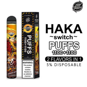 Haka Switch Dual Flavor 2200 Puff Disposable Vape Wholesale 2