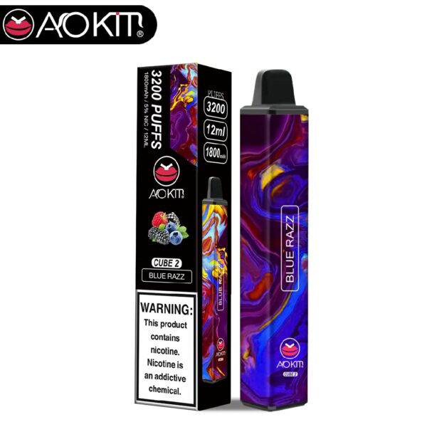 AOKIT CUBE 2 3200 PUFFÓW JEDNORAZOWE VAPE (12)