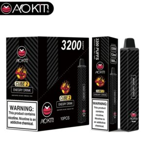 AOKIT CUBE 2 3200 PUFFÓW JEDNORAZOWE VAPE (13)