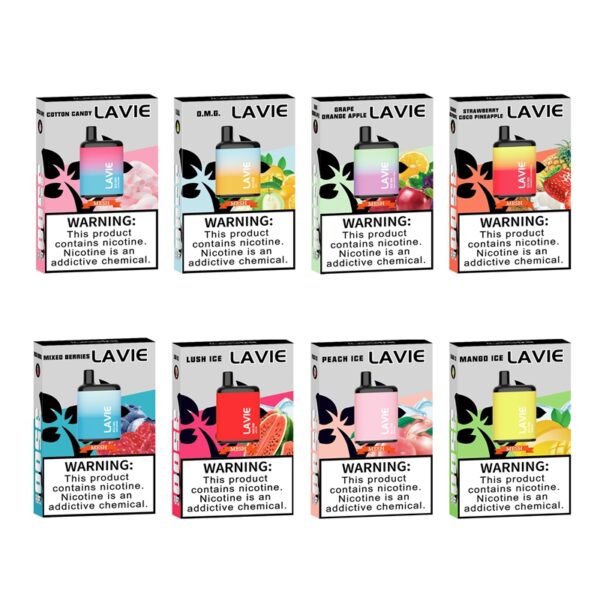Lavie Box 3500 Disposable vape wholesale packing (4)