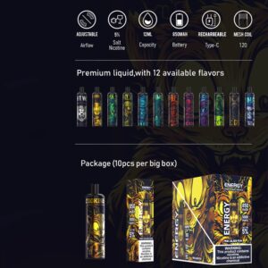 Karmy Energy 5000 Disposable Vape Wholesale 10