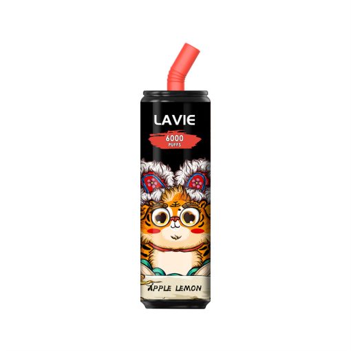 LAVIE 6000 Puffs Engångsvape Partihandel Apple Lemon