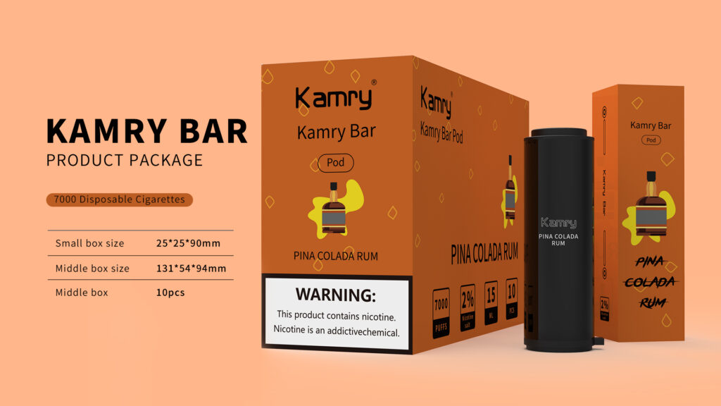 Kamry Bar Diposable Vapes Pods 1