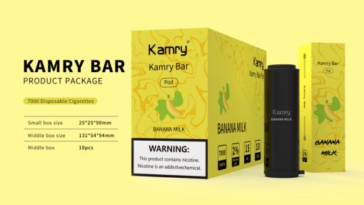Kamry Bar Dompelbare Vapes Pods 10