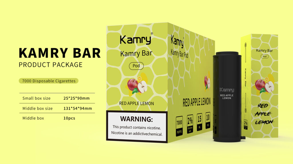 Kamry Bar Diposable Vapes Pods 4