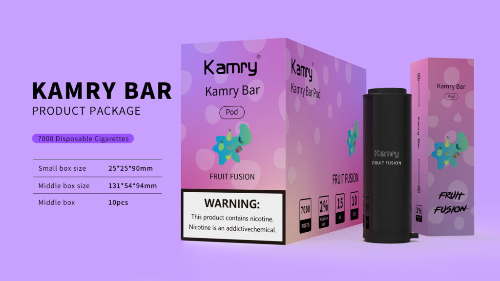 Kamry Bar Diposable Vapes Pods 5