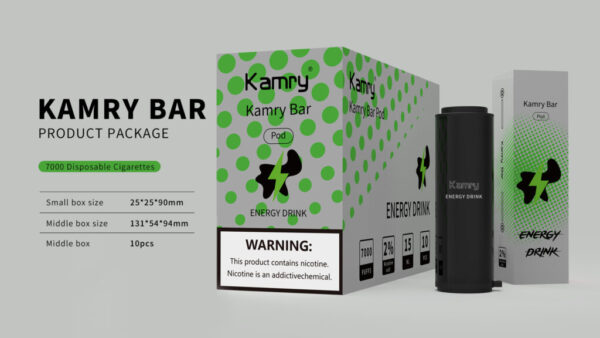 Kamry Bar Diposable Vapes Pods 7