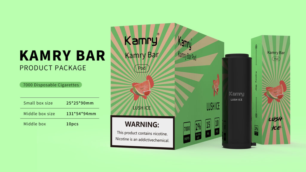 Kamry Bar Diposable Vapes Pods 9