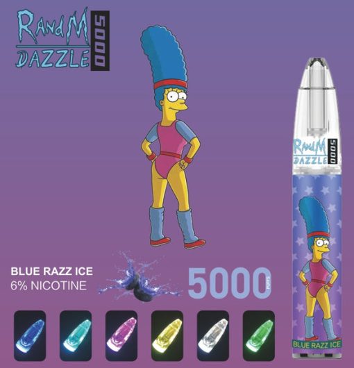 RandM Dazzle 5000 Puffs Disposable Vape Wholesale (12)