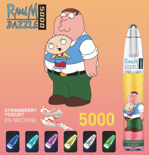 RandM Dazzle 5000 Puffs Disposable Vape Wholesale (9)