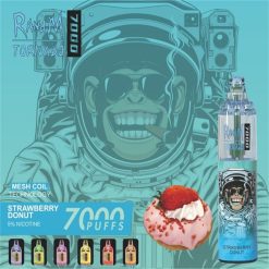 RandM Tornado 7000 Vape Desechable Mayorista Sabores Donut Fresa