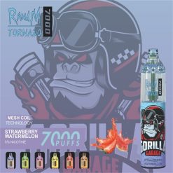 RandM Tornado 7000 Vape Desechable Mayorista Sabores Sandia Fresa