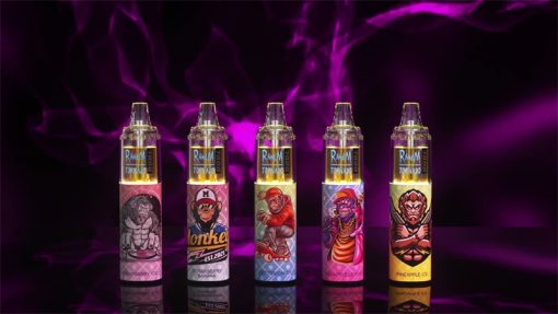 RandM Tornado 7000 Control de Flujo de Aire Recargable Vape Desechable Sabores al por mayor