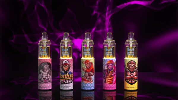 RandM Tornado 7000 polnilna kontrola zračnega toka za enkratno uporabo Vape na debelo Okusi