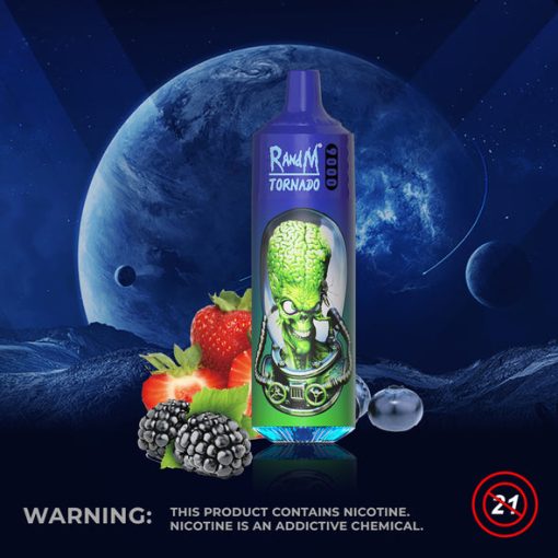RandM Tornado 9000 Puffs Einweg Vape Großhandel (5)