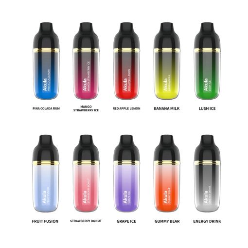 kamry akula vape Wszystkie smaki