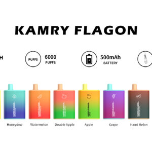 Kamry Flagon 6000 Puffs Disposable Vape Wholesale (2)