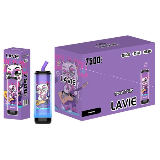 LAVIE Cola Plus 7500 puffar engångsvape grossist Taro Ice
