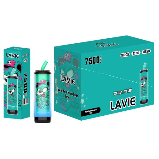 LAVIE Cola Plus 7500 puffar engångsvape grossist Vattenmelon Ice