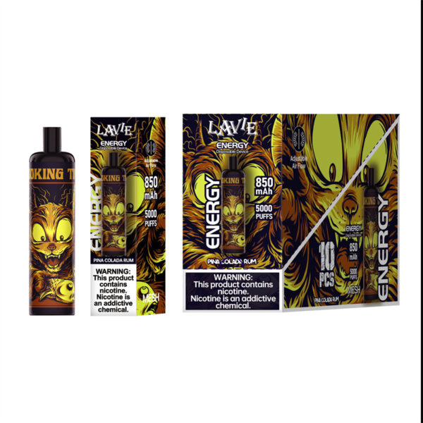 Lavie Energy 5000 Puffs Disposable Vape Wholesale (8)