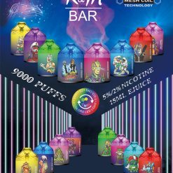 RM BAR 9000 Puffs Jednorazowa sprzedaż hurtowa Vape