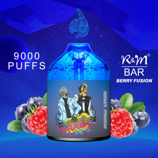 RM BAR 9000 Puffs Jednorazowe Vape Hurtownia Berry Fusion