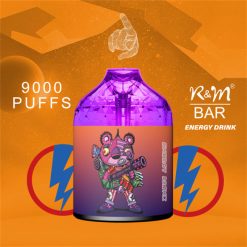 RM BAR 9000 Puffs Jednorazowy napój energetyczny Vape Hurtownia