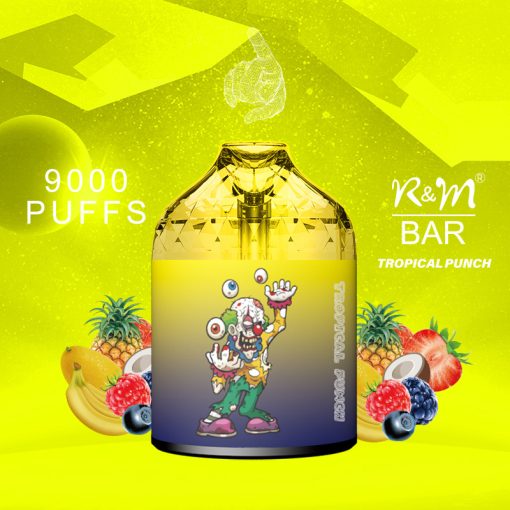 RM BAR 9000 Puffs Jednorazowe Vape Hurtownia Tropical Punch