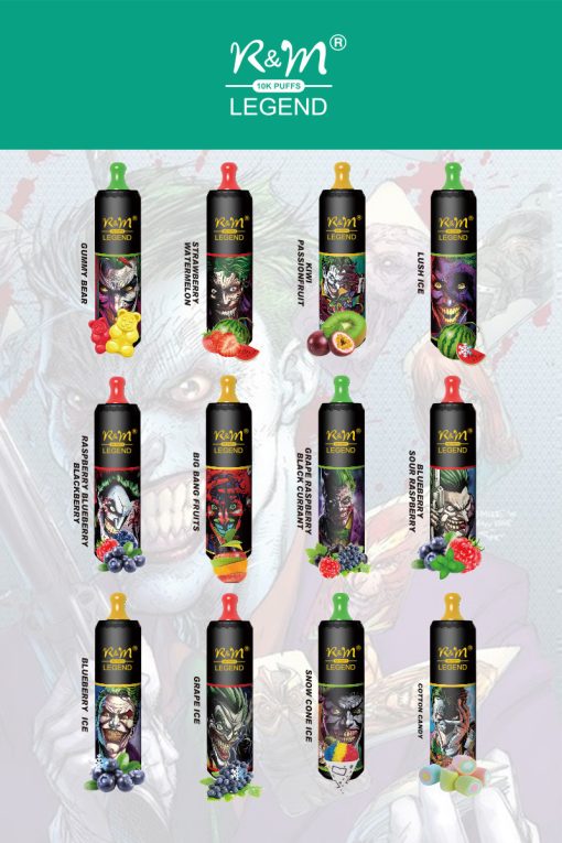 RM LEGEND 10K Puffs Disposable Vape Wholesale All Flavors