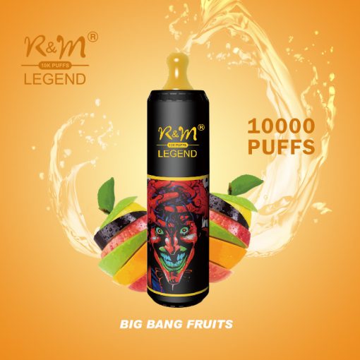 RM LEGEND 10K Puffs Disposable Vape Wholesale Big Bang Fruits