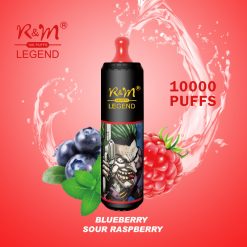 RM LEGEND 10K Puffs Disposable Vape Wholesale Blueberry Sour Raspberry