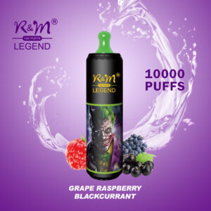 RM LEGEND 10K Puffs Disposable Vape Wholesale Grape Raspberry Blackcurrant