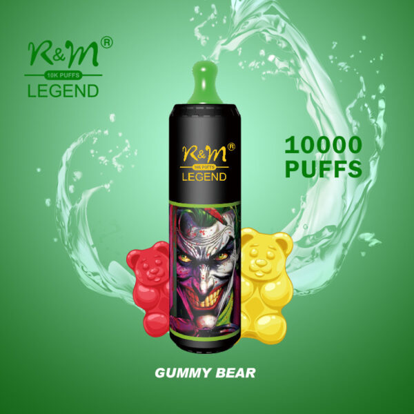 RM LEGEND 10K Puffs Disposable Vape Wholesale Gummy Bear