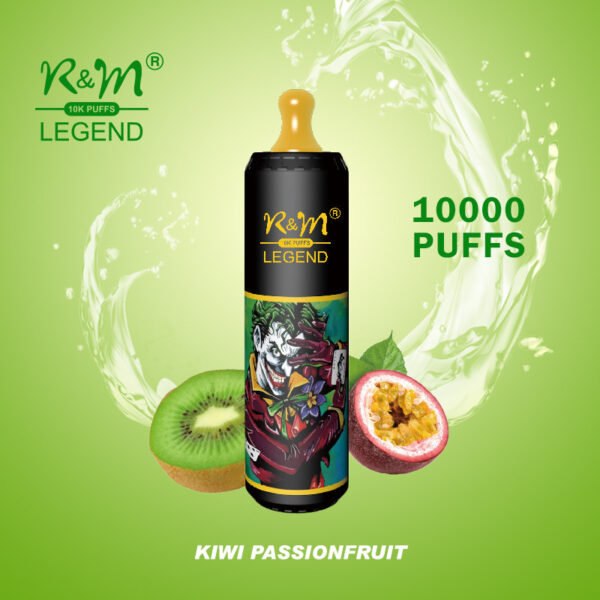 RM LEGEND 10K Puffs Disposable Vape Wholesale Kiwi Passionfruit