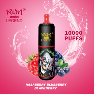 RM LEGEND 10K Puffs Disposable Vape Wholesale Raspberry Blueberry Blackberry