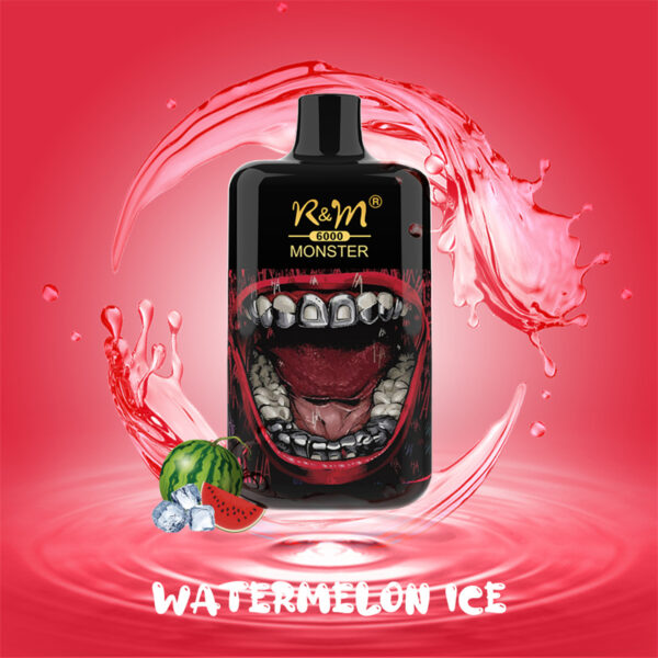 RM Monster 6000 Puffs Disposable Vape Wholesale Watermelon Ice