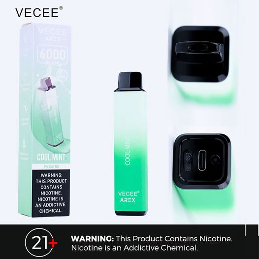 Vecee Arex 6000 Puffs Disposable Vape Wholesale (2)