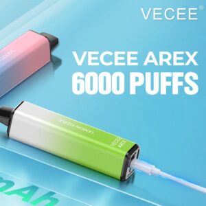 Vecee Arex 6000 Puffs Vape jetable en gros (4)