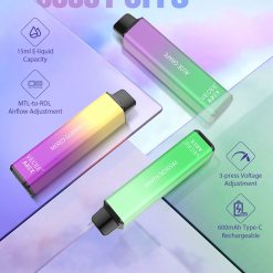 Vecee Arex 6000 Puffs Disposable Vape Wholesale (7)