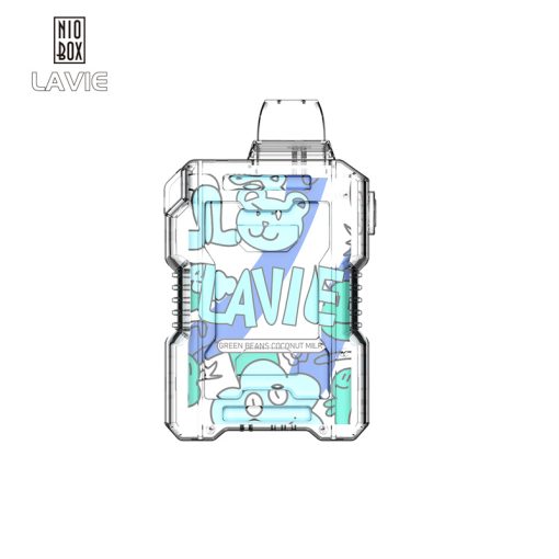 LAVIE NIO BOX 9000 Puffs Engångsvape Partihandel Gröna bönor Kokosmjölk