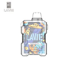LAVIE NIO BOX 9000 Puffs Engångs Vape Grossist Peach Plum