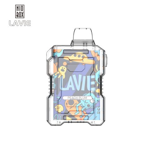 LAVIE NIO BOX 9000 Puffs Engångs Vape Grossist Peach Plum